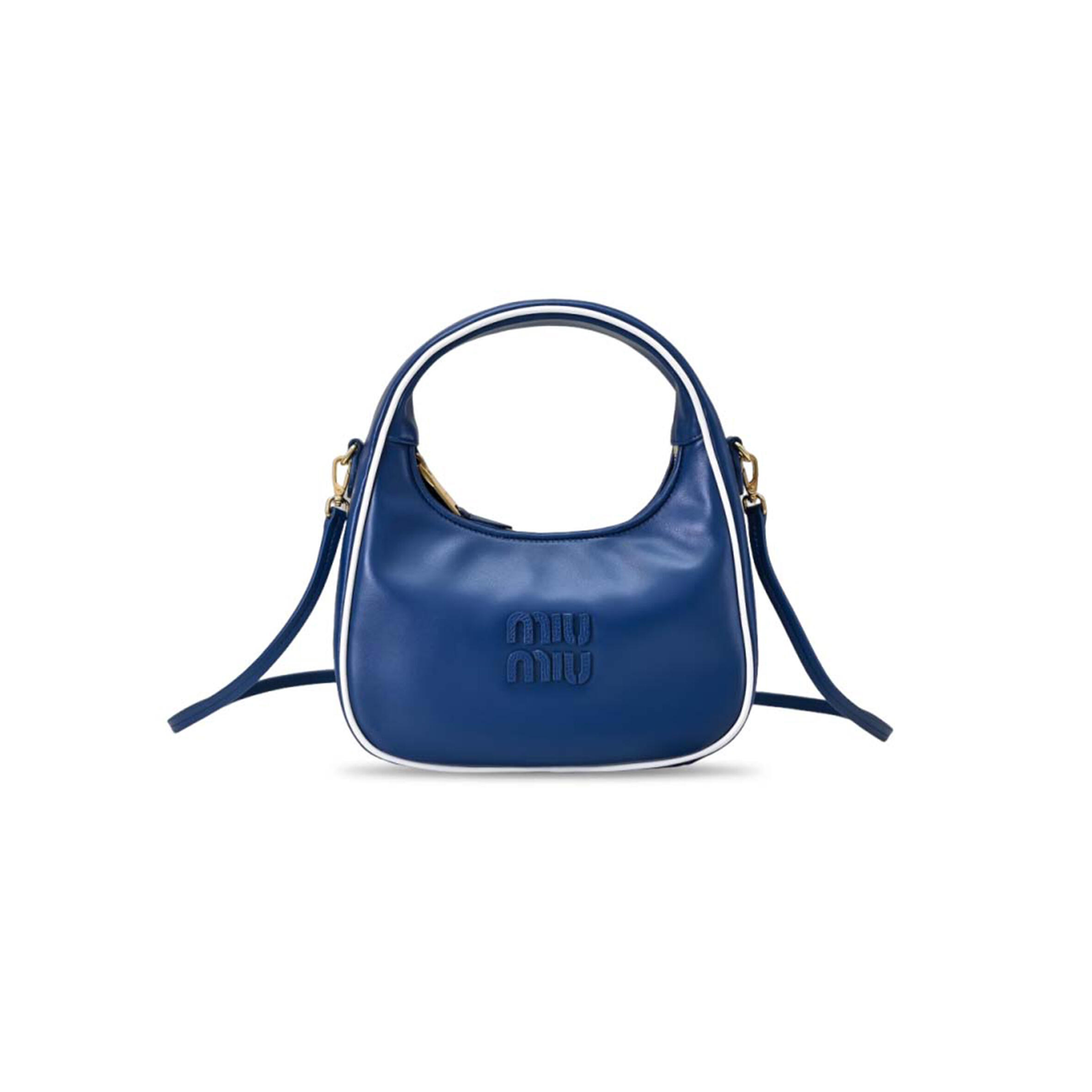 MIU MIU WANDER LEATHER BAG 5BC125 (20*13*7cm)